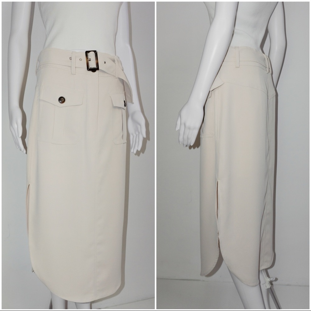 Wish The Label midi IVORY skirt - BRAND NEW W/TAG